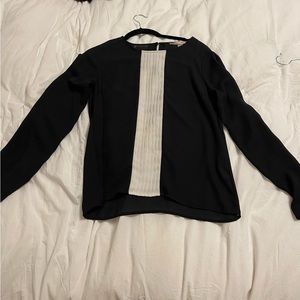 Black & White Blouse